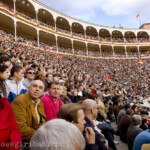 Stierkampfarena Las Ventas in Madrid, Spanien am 15.05.2010.