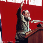 Kommandant Fidel Castro in Havanna, Kuba am 12. 08. 1988.
