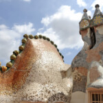 Casa Batllo von Antoni Gaudi in Barcelona, Spanien am 10.08.2008.