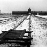 Konzentrationslager Birkenau in Auschwitz (Oswiecim, Polen) am 26.02.1988.