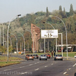 DDR, Berlin, 20.10.1990.
Leninplatz mit Lenin-Denkmal im Ostberliner-Bezirk Friedrichhain am 20.10.1990.