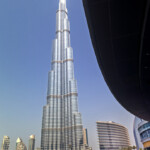 Burj Khalifa, das höchste Gebäude der Welt (828 m) in Dubai am 02.09.2012.