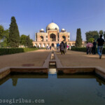 Humayun Mausoleum in New Delhi, Indien am 05.02.2014.