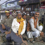 Arbeiter des Gewuerzmarktes in New Delhi, Indien am 06.02.2014.