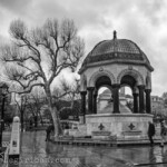 Der Deutsche Brunnen in Istanbul, Tuerkei am 01.01.2015.
Der Brunnen wurde im Jahre 1900 im Andenken an den Besuch des deutschen Kaisers Wilhelm II. in Istanbul im Jahre 1898 errichtet.