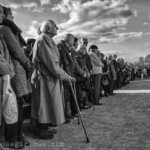 Gedenkveranstaltung zum 70. Jahrestag der Befreiung des KZ Sachsenhausen am 19.04.2015 in Oranienburg.
Überlebende.