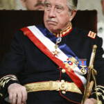 Augusto Pinochet Ugarte im Santiago's Dom am 19.09.1988.