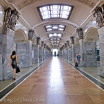 Russland, St. Petersburg, 23.06.2013.
Metrostation Kirovskij Zavod in St. Petersburg am 23.06.2013.