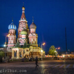 Russische Föderation, Moskau, 07.05.2015.
Basilius Kathedrale in Moskau am 07.05.2015.