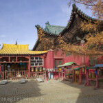 Mongolei, Ulan Bator, 15.10.2015.
Gandantegtschinlen-Kloster in Ulan Bator, Mongolei am 15.10.2015.
Das Gandantegtschinlen-Kloster ist zentrales Heiligtum der Mongolei.