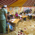 Mongolei, Nalaikh, 15.10.2015.
UNICEF-Kindergarten im Dorf Nalaikh in der Naehe von Ulan Bator, Mongolei am 15.10.2015.