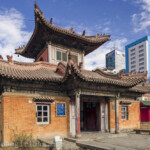 Mongolei, Ulan Bator, 16.10.2015.
Das Tschoidschin Lama-Tempel-Museums in Ulan Bator, Mongolei am 16.10.2015.