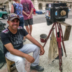 Strassenfotograf in Havanna am 23.02.2016.